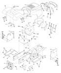 Part Location Diagram of 584371901 Husqvarna Fender